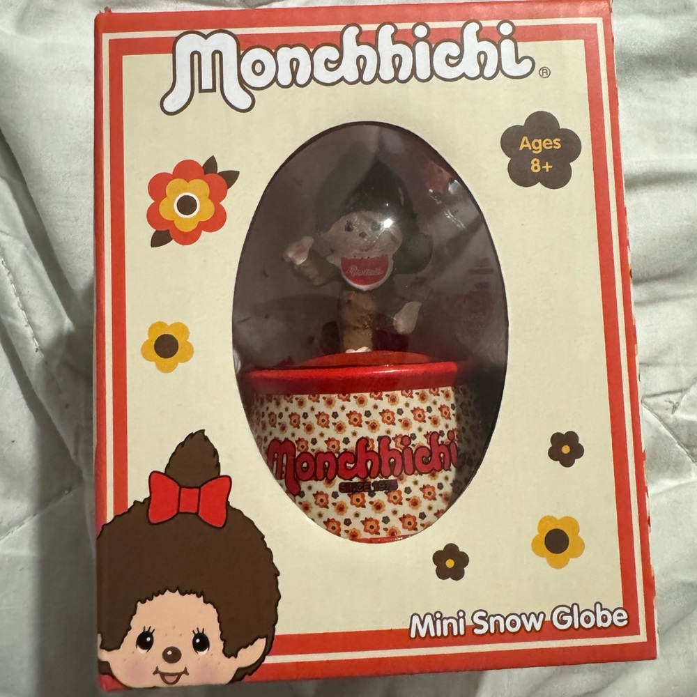 Monchhichi Mini Snow Globe - Picture 1 of 3